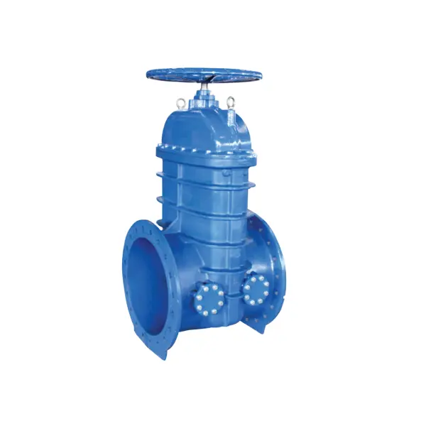 BS 5163 Flanged Resilient NRS Gate Valve με έξοδο παράκαμψης