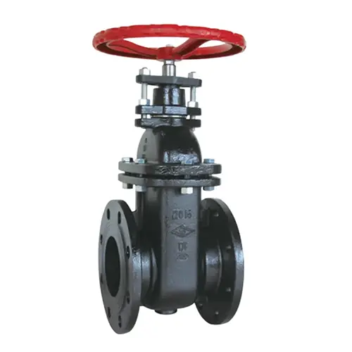 DIN F4 Flanged Metal Seated Gate Valve NRS